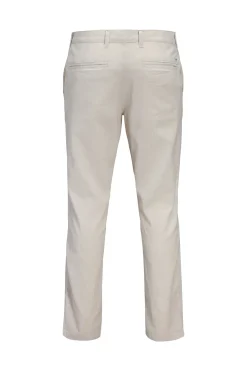 Pantal&oacute;n chino regular fit lino