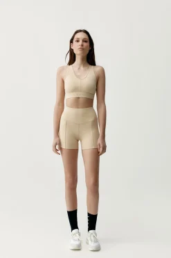 Pantal&oacute;n corto deportivo Deo beige