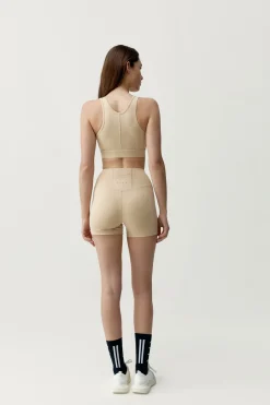 Pantal&oacute;n corto deportivo Deo beige