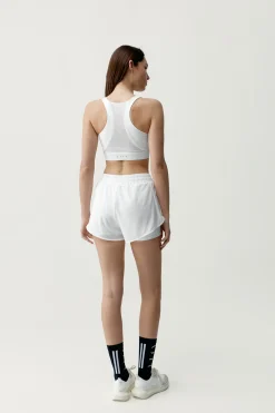 Pantal&oacute;n corto deportivo Padma 2.0 blanco roto