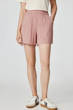 Pantal&oacute;n corto lino