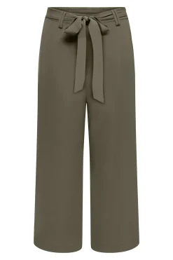 Pantal&oacute;n cropped fluido