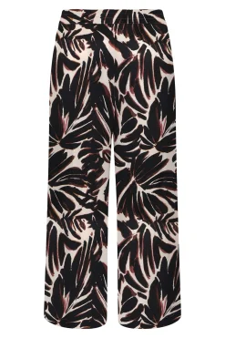 Pantal&oacute;n cropped fluido