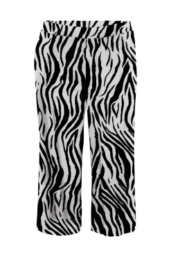 Pantal&oacute;n culotte de lino talla grande