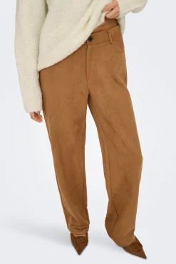 Pantal&oacute;n de traje de ante