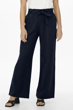 Pantal&oacute;n largo de lino