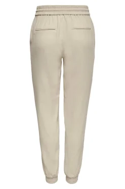 Pantal&oacute;n largo fluido de cintura el&aacute;stica