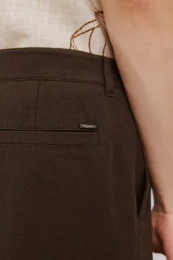 Pantal&oacute;n lino recto straight fit