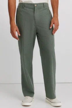 Pantal&oacute;n lino straight fit