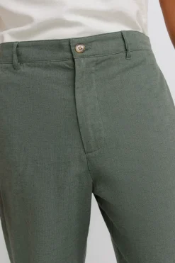 Pantal&oacute;n lino straight fit