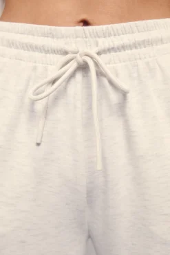 Pantal&oacute;n recto ancho tacto suave gris