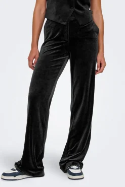 Pantal&oacute;n recto de terciopelo