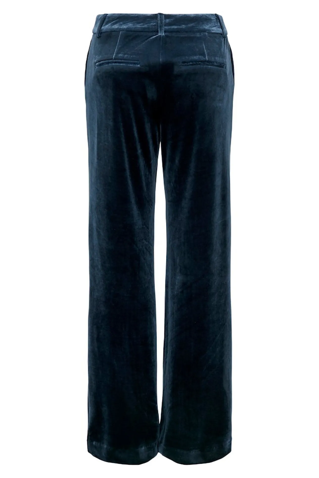 Pantalón recto de terciopelo