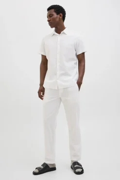 Pantal&oacute;n relaxed fit lino