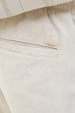 Pantal&oacute;n relaxed fit lino