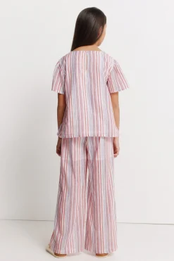 Pantal&oacute;n set lurex ni&ntilde;a