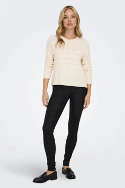 Pantal&oacute;n skinny efecto coated