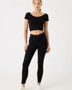 Pantal&oacute;n Skinny High Rise