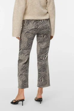Pantal&oacute;n vaquero animal print