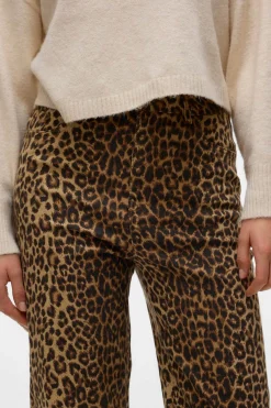 Pantal&oacute;n vaquero animal print