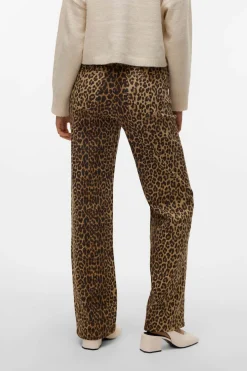 Pantal&oacute;n vaquero animal print