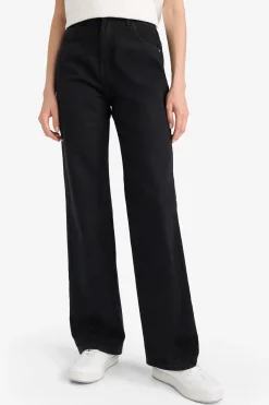 Pantal&oacute;n vaquero de talle alto