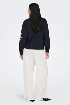 Pantal&oacute;n wide de lino