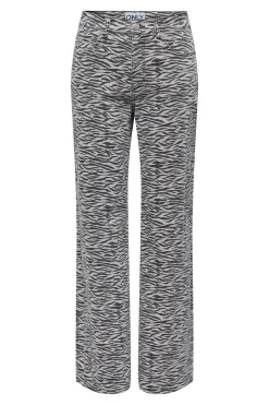 Pantal&oacute;n Wide Leg animal print