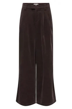 Pantal&oacute;n wide leg de pinzas