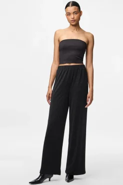 Pantal&oacute;n wide lurex