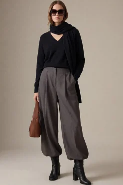 Pantalones bombachos flu&iacute;dos