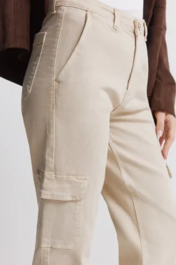 Pantalones cargo algod&oacute;n