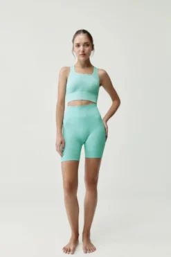 Pantalones cortos deportivos Eris azul claro