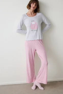 Pantalones florales Not Today