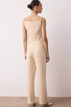 Pantalones rectos traje