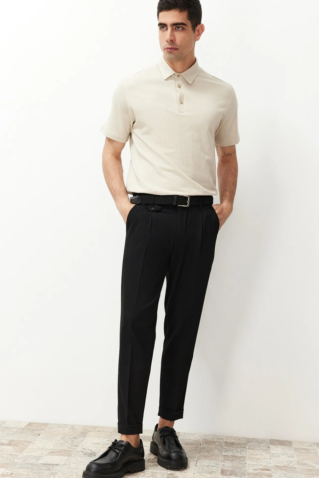 Pantalones tipo traje