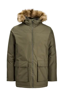 Parka capucha pelo