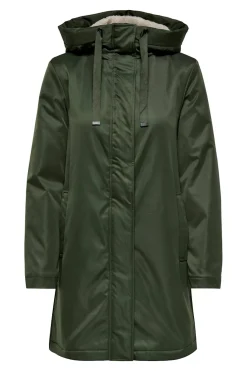 Parka con capucha