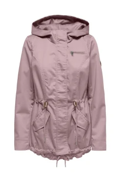 Parka con capucha