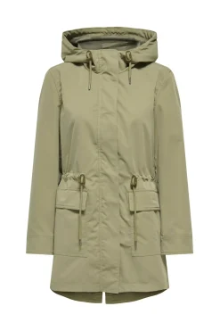 Parka con capucha