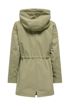 Parka con capucha