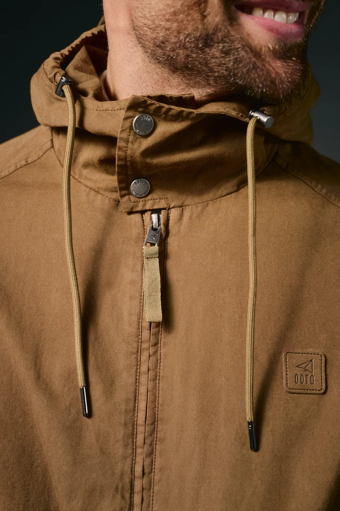 Parka corta algodón