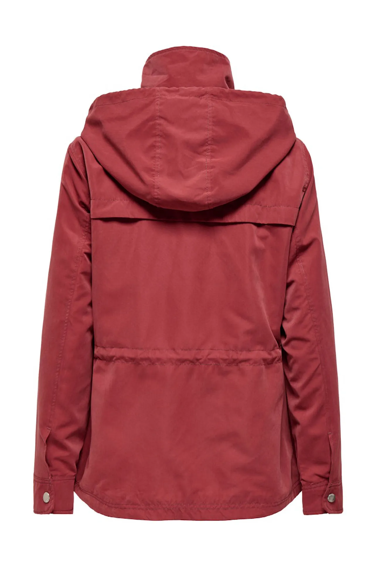 Parka corta con capucha