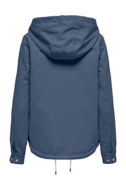 Parka corta con capucha