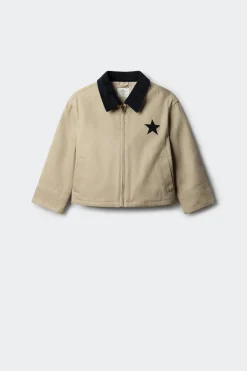 Parka estrella para ni&ntilde;a