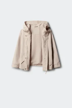 Parka gabardina ni&ntilde;a
