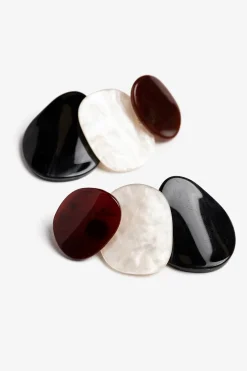 Pendientes Acr&iacute;licos Tricolor