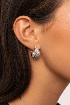 Pendientes Aro Antique Acero