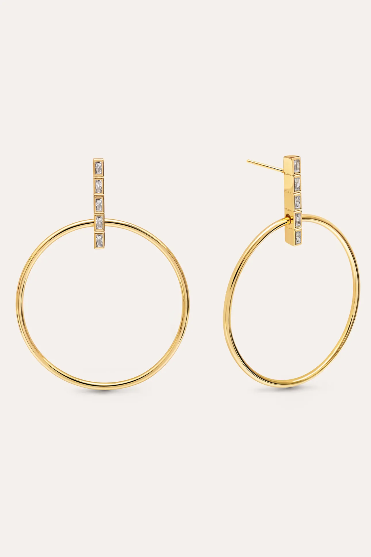 Pendientes Ophelia Baño Oro