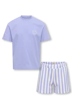 Pijama con estampado delantero